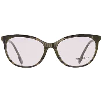 Amazon.com: BURBERRY Eyeglasses BE 2389 4089 Check Green